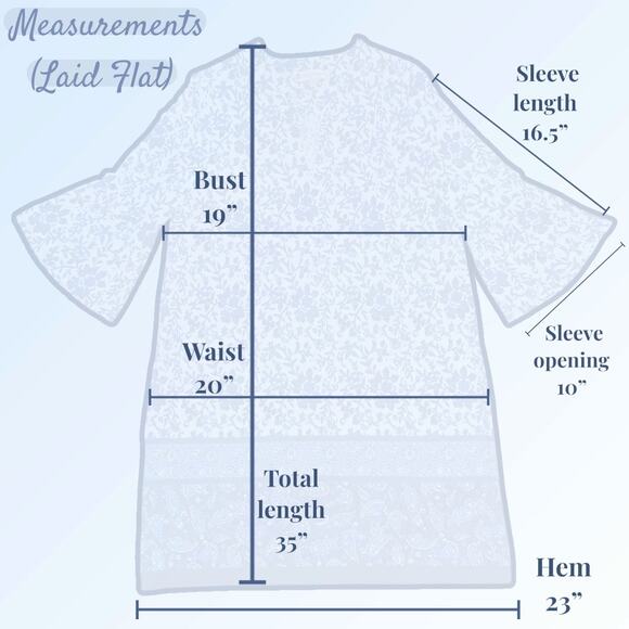 Jude Connally Blue Floral Paisley Dress Bell Sleeve Pockets NWOT Made in USA S - Picture 9 of 9